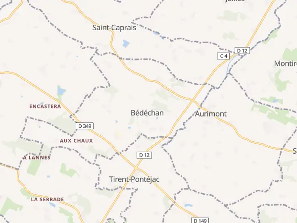 Plan de Bédéchan