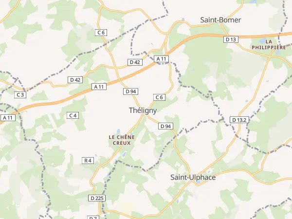 Plan de Théligny
