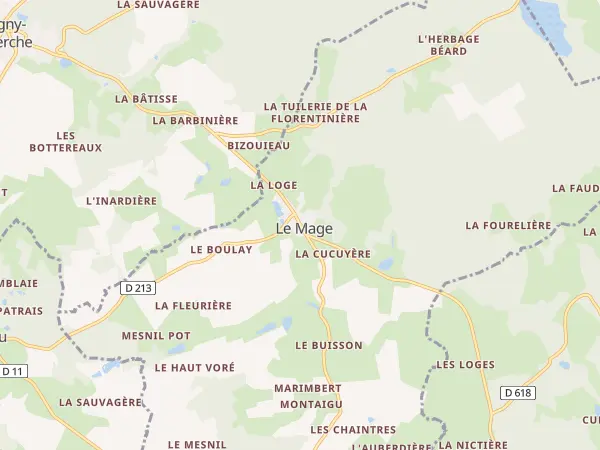 Plan du Mage