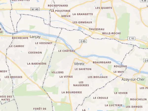 Plan de Véretz