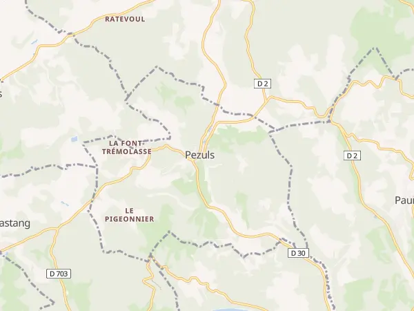 Plan de Pezuls