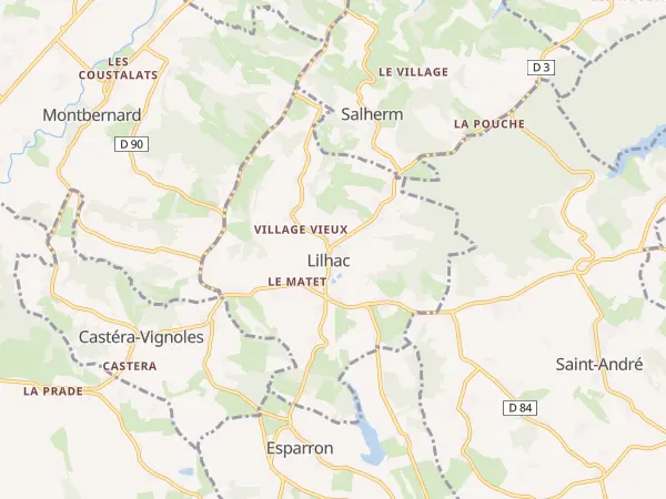 Plan de Lilhac