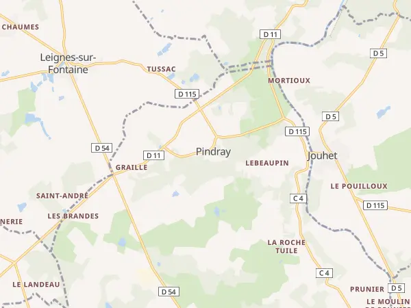 Plan de Pindray