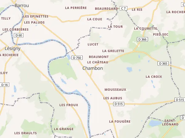 Plan de Chambon