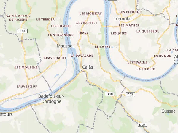 Plan de Calès