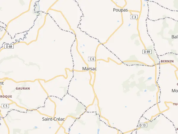 Plan de Marsac