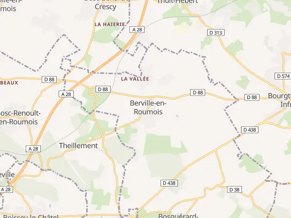 Plan des Monts du Roumois