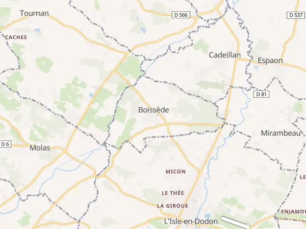 Plan de Boissède
