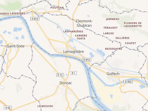 Plan de Lamagistère