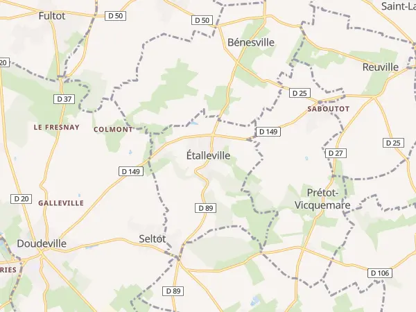 Plan de Étalleville
