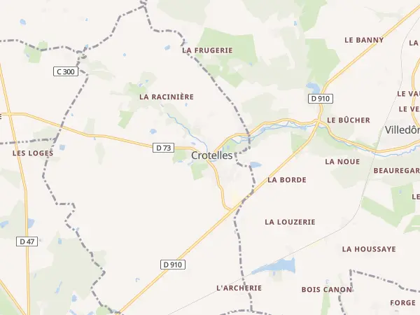 Plan de Crotelles