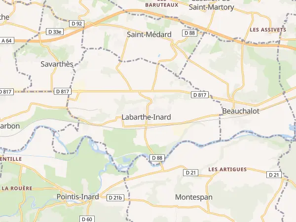 Plan de Labarthe-Inard