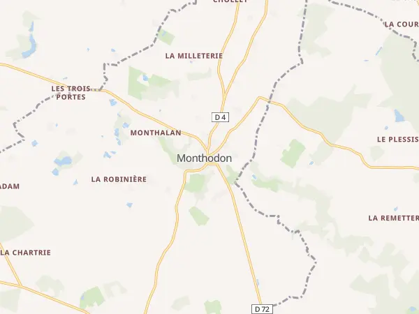 Plan de Monthodon