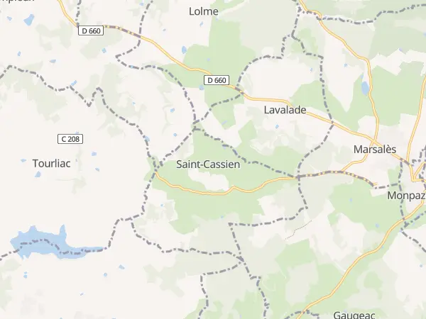 Plan de Saint-Cassien