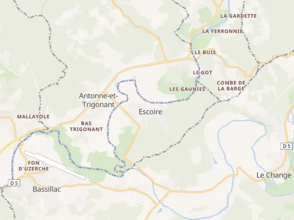 Plan de Escoire