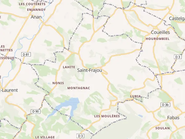 Plan de Saint-Frajou