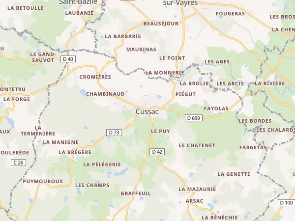 Plan de Cussac