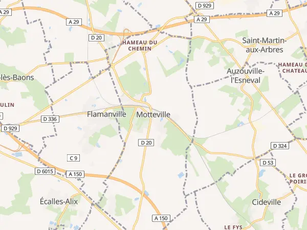 Plan de Motteville