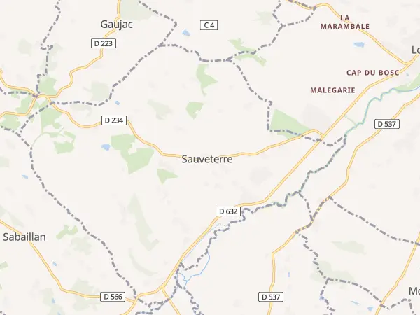 Plan de Sauveterre