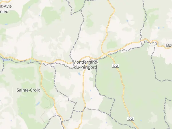 Plan de Montferrand-du-Périgord