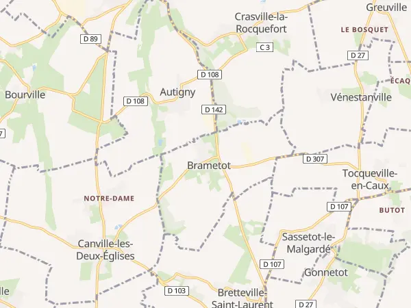 Plan de Brametot