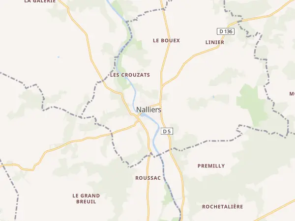 Plan de Nalliers
