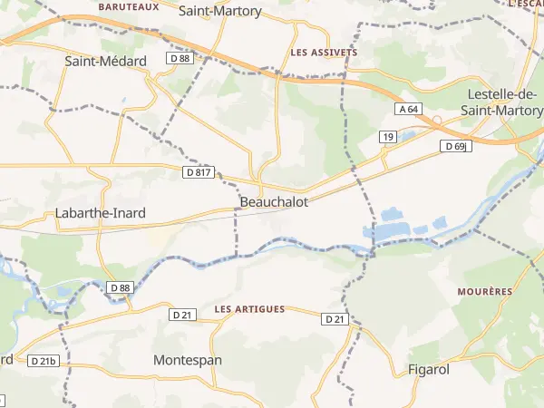 Plan de Beauchalot