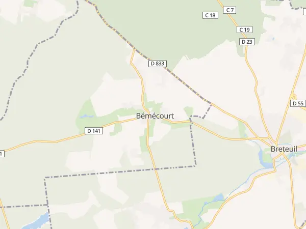 Plan de Bémécourt