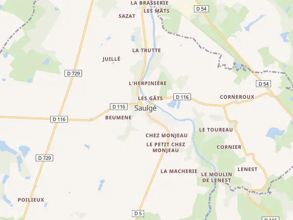 Plan de Saulgé