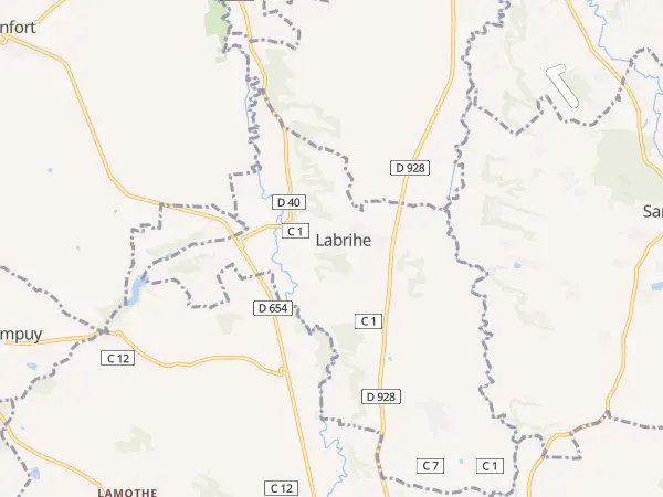 Plan de Labrihe