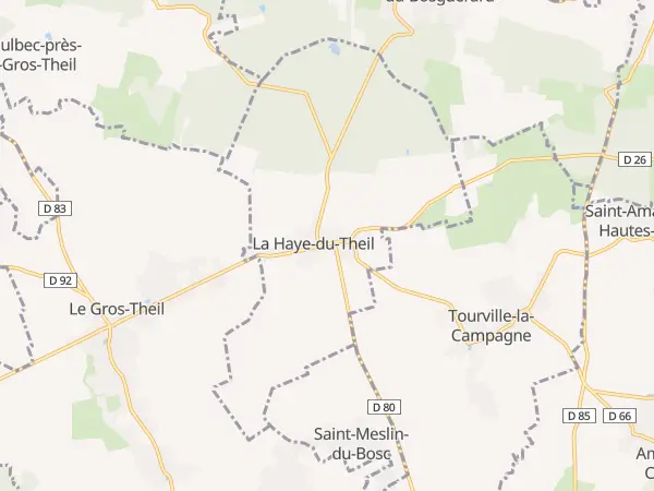 Plan de La Haye-du-Theil