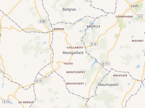 Plan de Montgaillard
