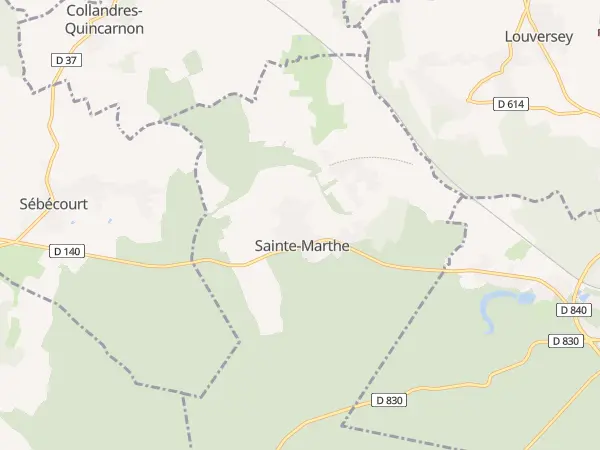 Plan de Sainte-Marthe