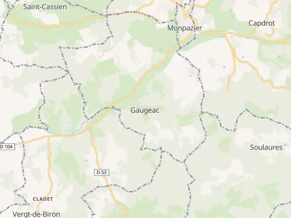 Plan de Gaugeac