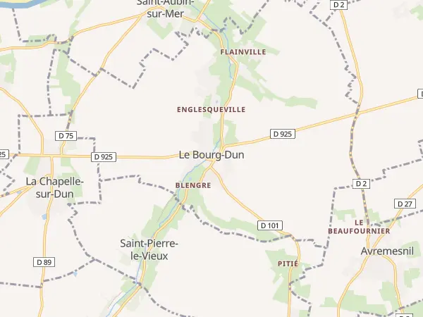 Plan du Bourg-Dun
