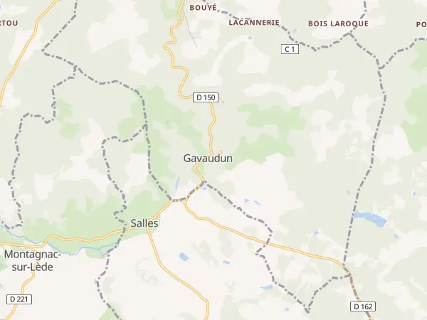 Plan de Gavaudun