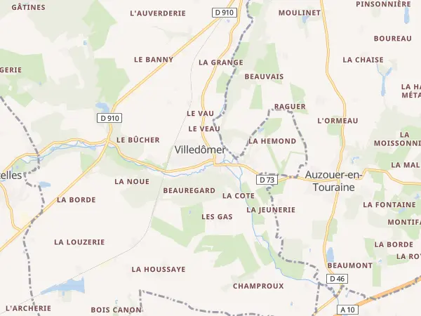 Plan de Villedômer