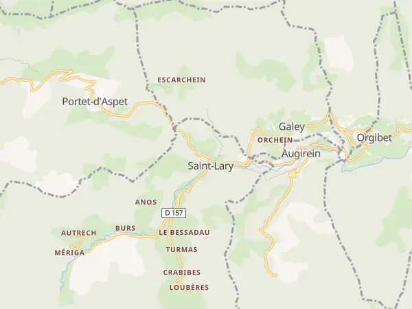Plan de Saint-Lary