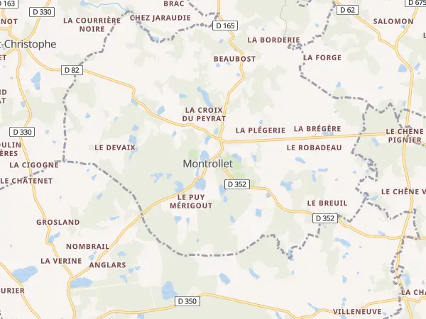 Plan de Montrollet