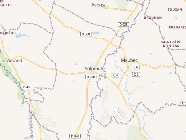 Plan de Solomiac