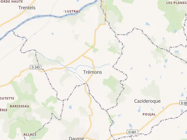 Plan de Trémons