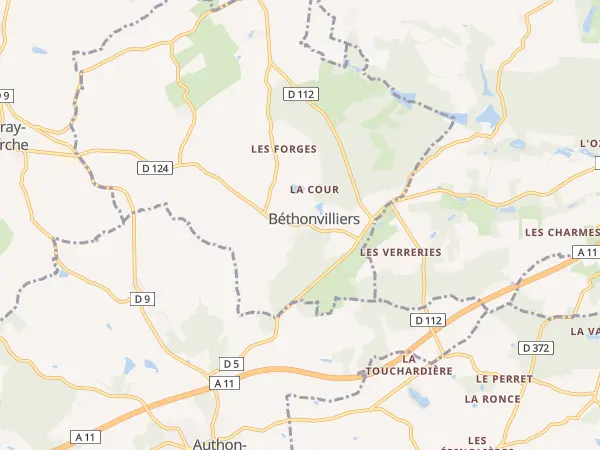 Plan de Béthonvilliers