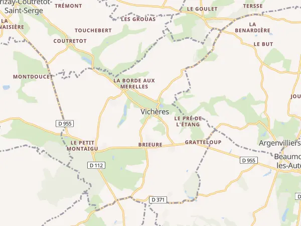 Plan de Vichères
