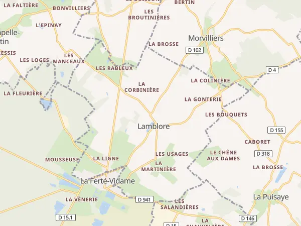 Plan de Lamblore