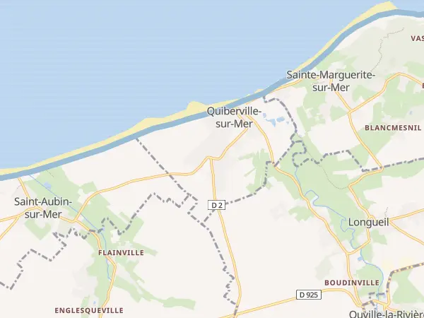 Plan de Quiberville-sur-Mer