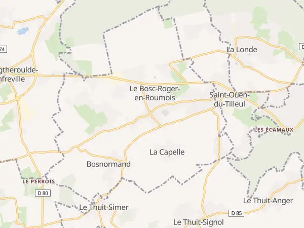 Plan de Bosroumois