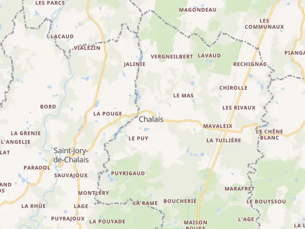 Plan de Chalais