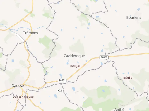 Plan de Cazideroque