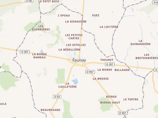 Plan de Épuisay