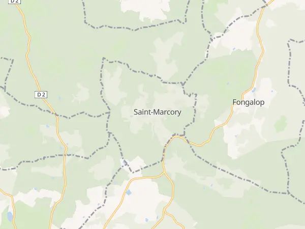 Plan de Saint-Marcory